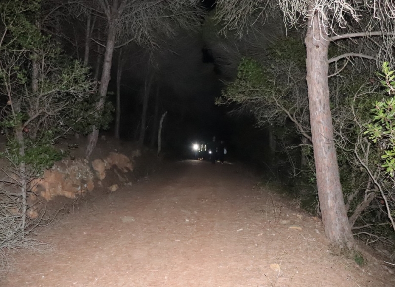 Caminhada noturna pela "Mata de Barão de São João"